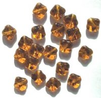 20 11mm Flat Puffed Diamond Topaz with Speckles